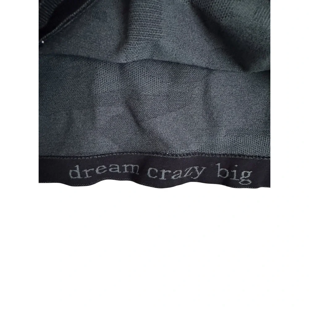 Athleta Girl Camo Seamless Long Sleeve Top Black Grey Girls XL 14 Thumbholes